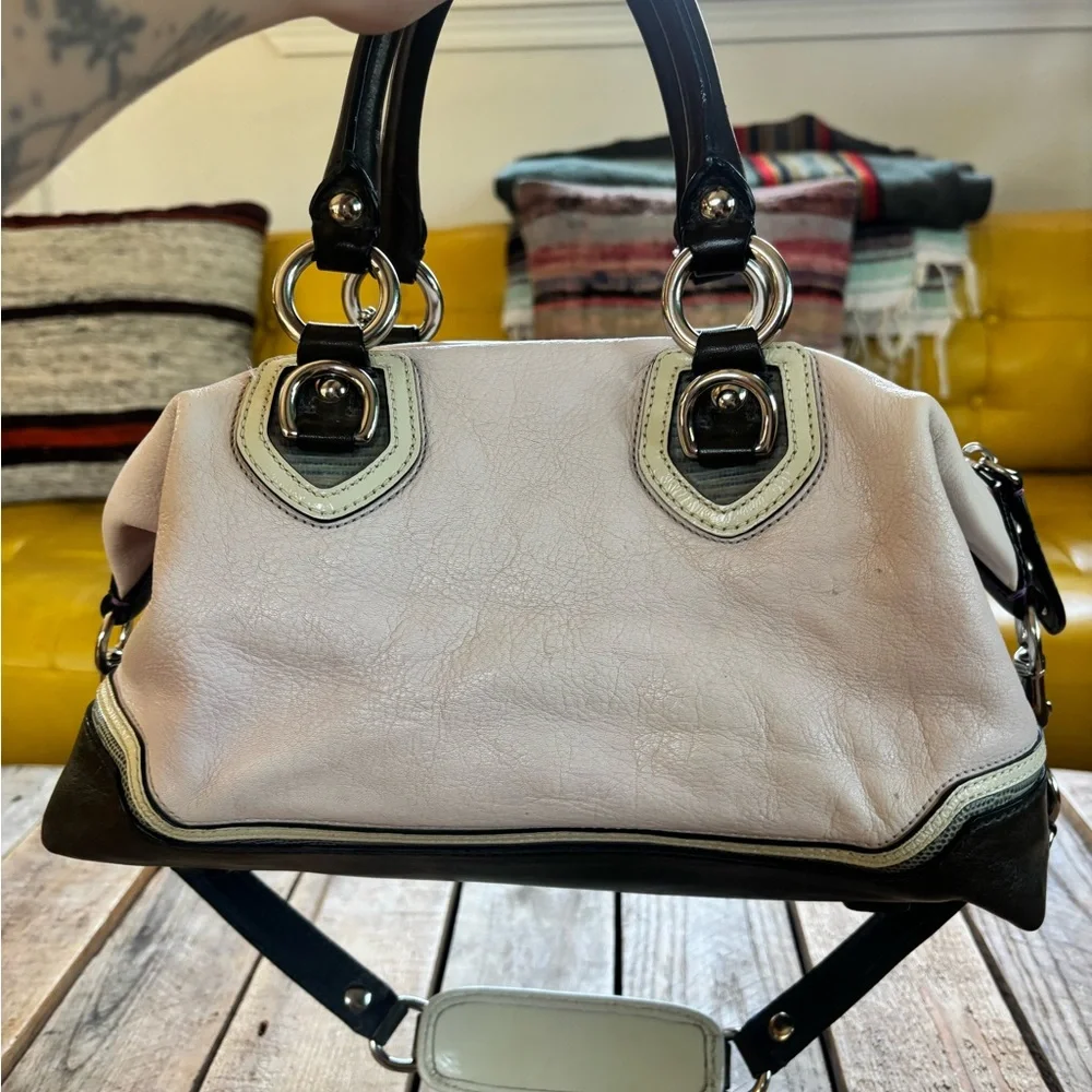 Vintage Coach Madison Sabrina Satchel in Dusty Rose - Excellent Condition - Picture 8 of 17